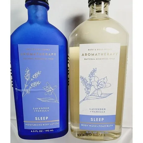 LAVENDER VANILLA Bath & Body Works Shower Gel 10oz Body Lotion 6.5oz Set NEW - Picture 3 of 8